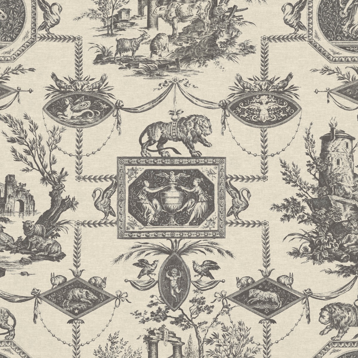 Lion Toile