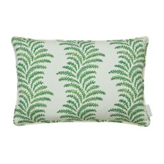 Aubry Apple Printed Linen Cushion 55cm x 38cm