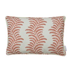 Aubry Spice Printed Linen Cushion 55cm x 38cm
