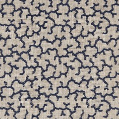 Allerton Indigo Woven Fabric