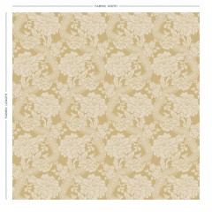 fabric deauville gold woven full width