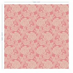 fabric deauville rose woven full width