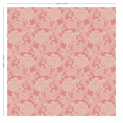 fabric deauville rose woven full width