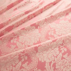 fabric deauville rose woven wave
