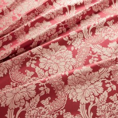 fabric Deauville Scarlet woven wave