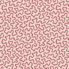 Meander Raspberry Fabric