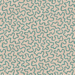 Meander Teal Fabric