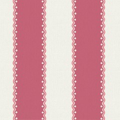 Ornella Raspberry Linen Mix Fabric