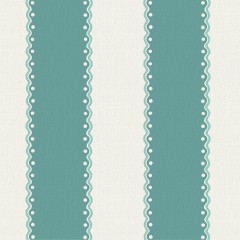 Ornella Teal Linen Mix Fabric