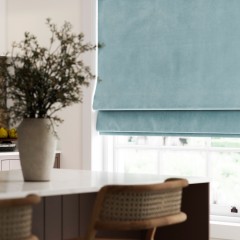 Portofino Arctic Roman Blind