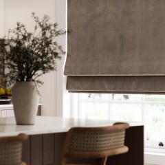 Portofino Earth Roman Blind