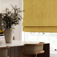 Portofino Honey Roman Blind