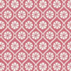 Samira Raspberry Linen Mix Fabric