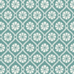 Samira Teal Linen Mix Fabric