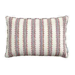 Zara Raspberry Linen Mix Cushion 55cm x 38cm