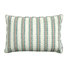 Zara Teal Linen Mix Cushion 55cm x 38cm