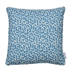 Fez Chambray Printed Linen Cushion 43cm x 43cm