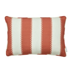 Ornella Spice Printed Linen Cushion 55cm x 38cm