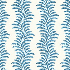 Aubry Indigo Wallpaper
