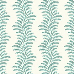 Aubry Teal Wallpaper