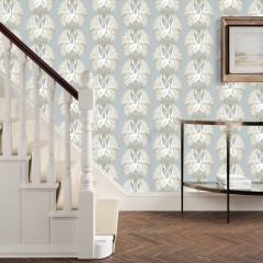 wallpaper cranes french grey lifestyle