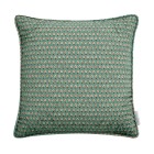 Lalita Teal Linen Mix Cushion 43cm x 43cm