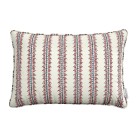 Zara Raspberry Linen Mix Cushion 55cm x 38cm