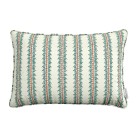 Zara Teal Linen Mix Cushion 55cm x 38cm
