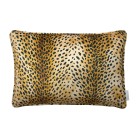 Masai Gold Printed Velvet Cushion 55cm x 38cm