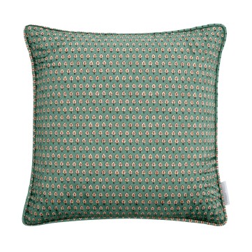 Lalita Teal Linen Mix Cushion 43cm x 43cm