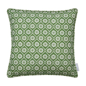 Samira Apple Printed Linen Cushion 43cm x 43cm