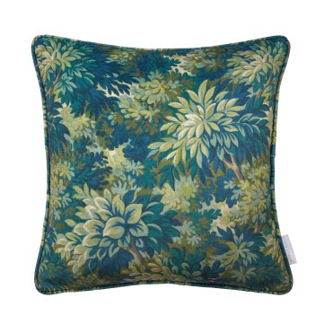 Wildwood Forest Printed Velvet Cushion 43cm x 43cm