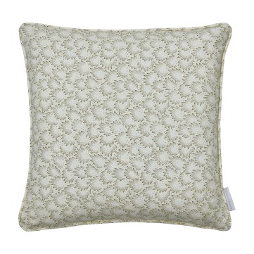 Ziya Truffle Printed Linen Cushion 43cm x 43cm