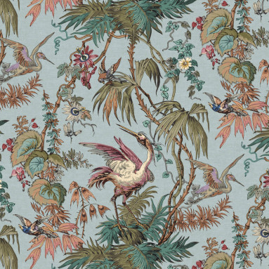 Herons Mineral Wallpaper | Warner House