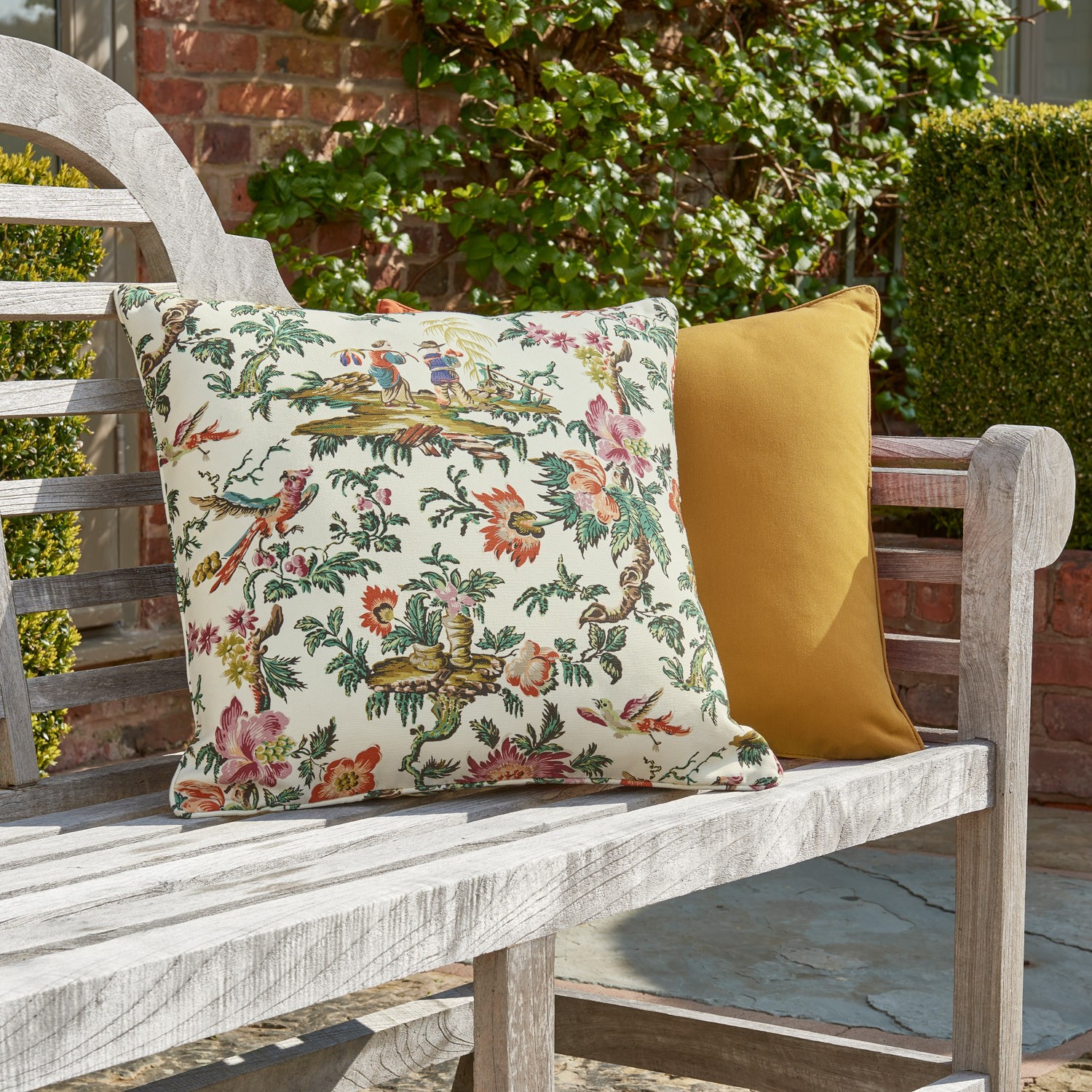 Cushion Covers Outdoor Cushions Amazon Blakeney Amber 50cm X 50cm
