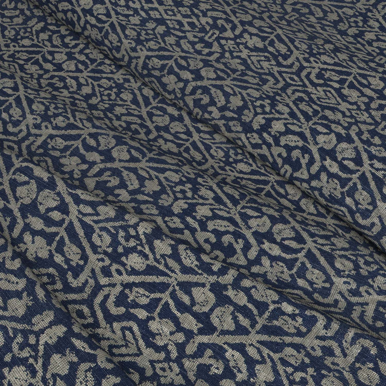 Cusco Indigo Woven Fabric | Warner House