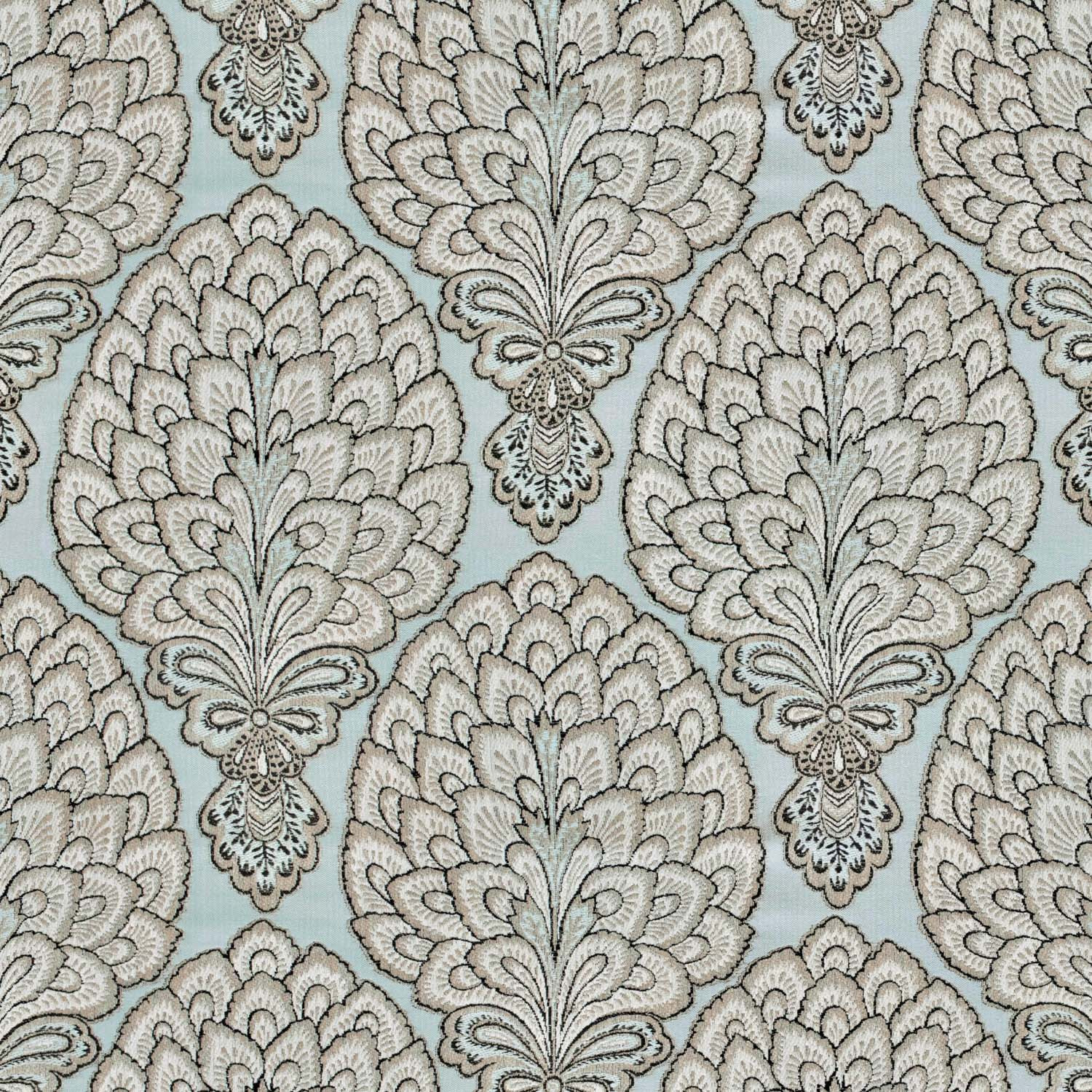 Sultan Sky Woven Fabric | Warner House