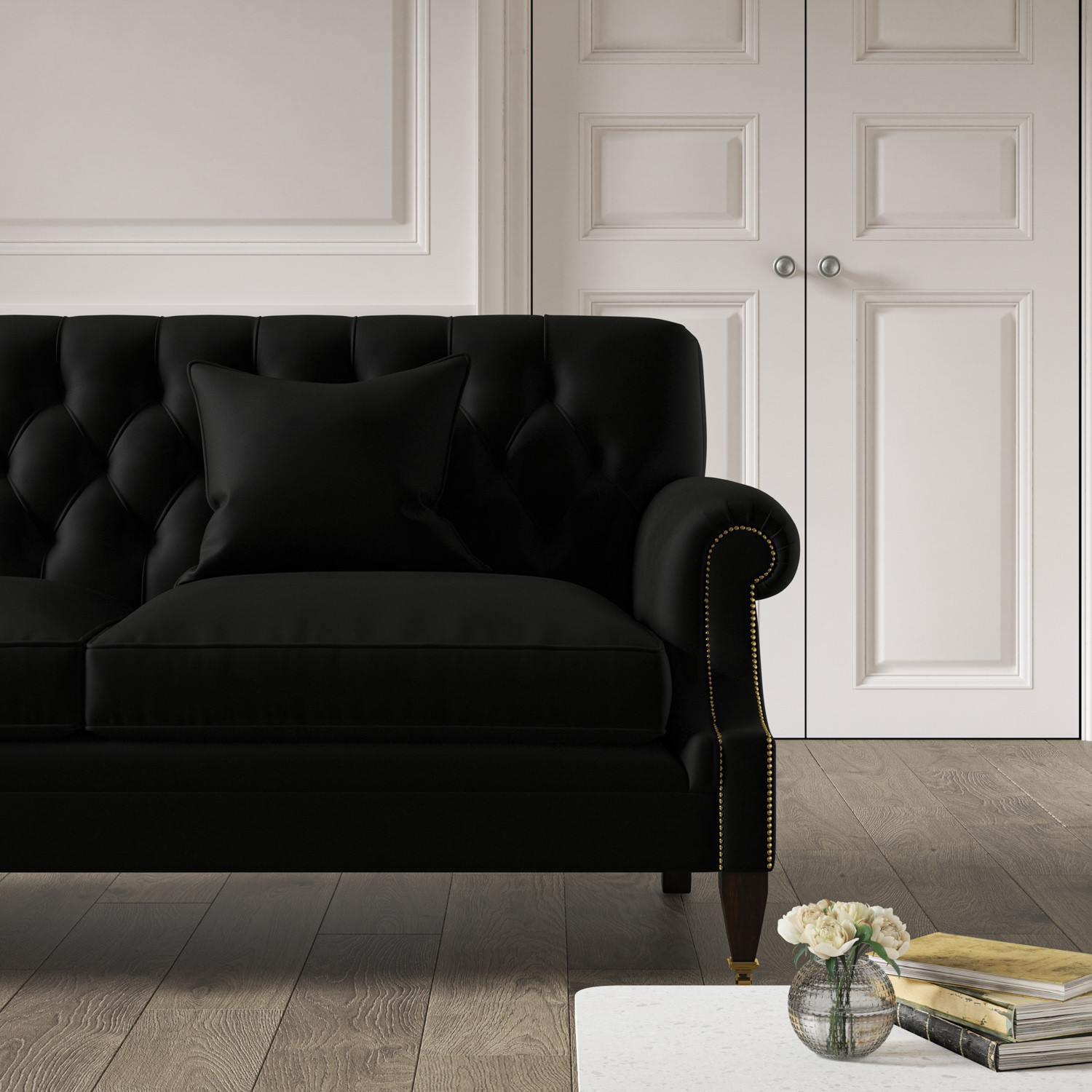 Plain on sale sofa design