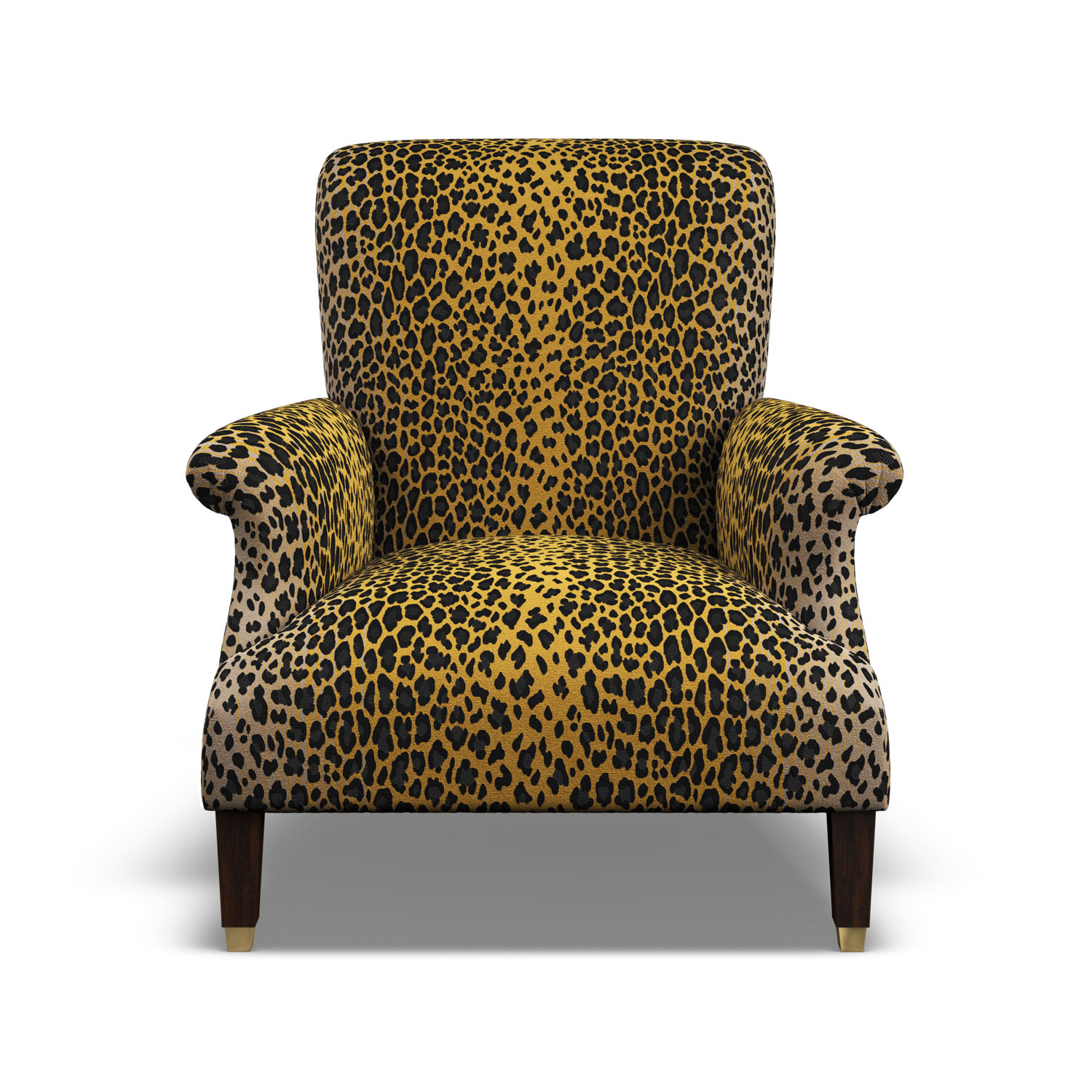 Leopard accent chair deals