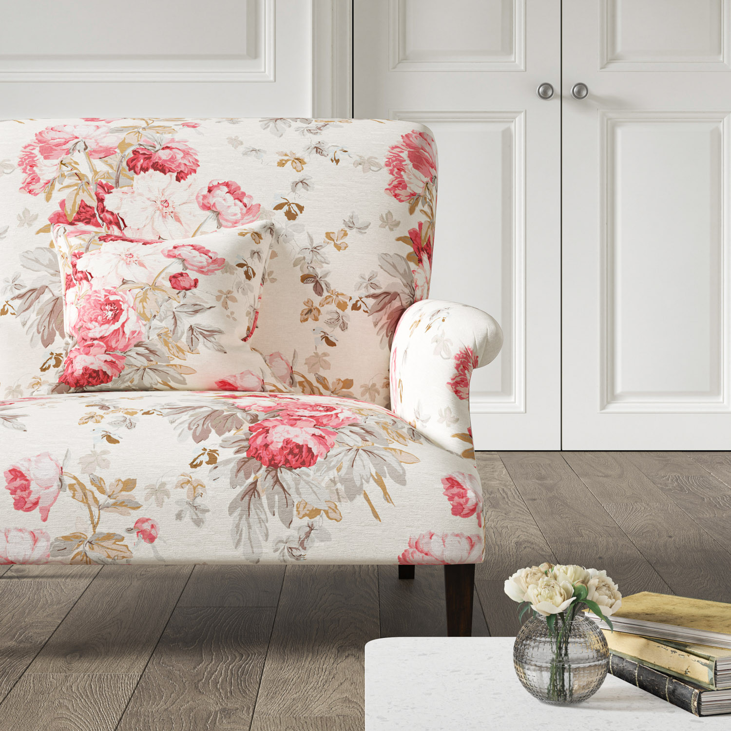 Coral loveseat sale