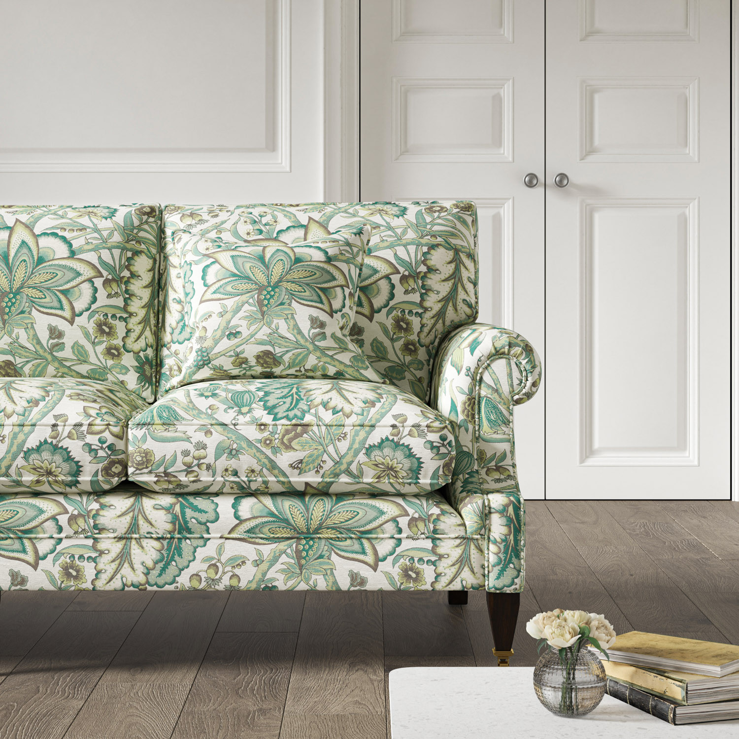 Burford 3 Seat Sofa Afsana Spruce