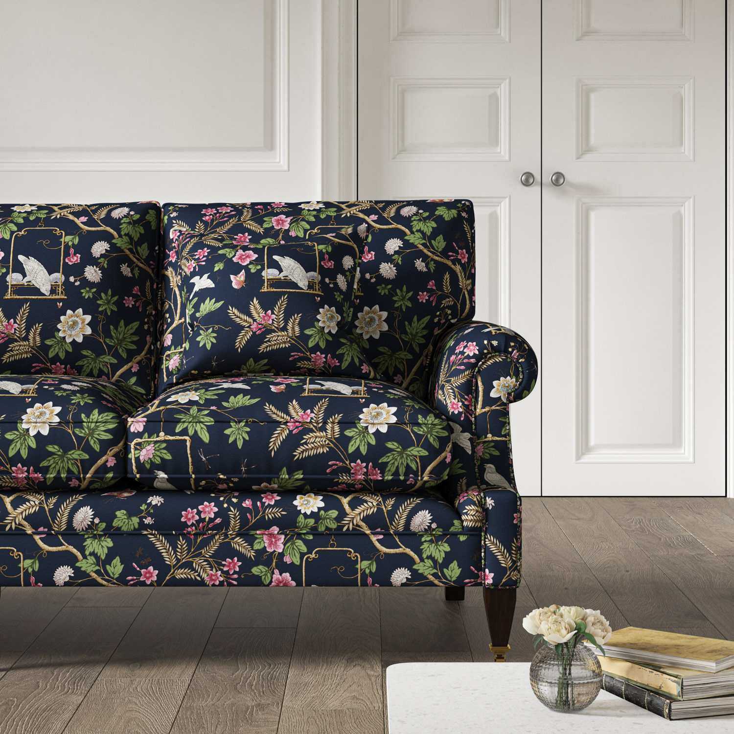Burford Large 2 Seat Sofa Horsham Navy