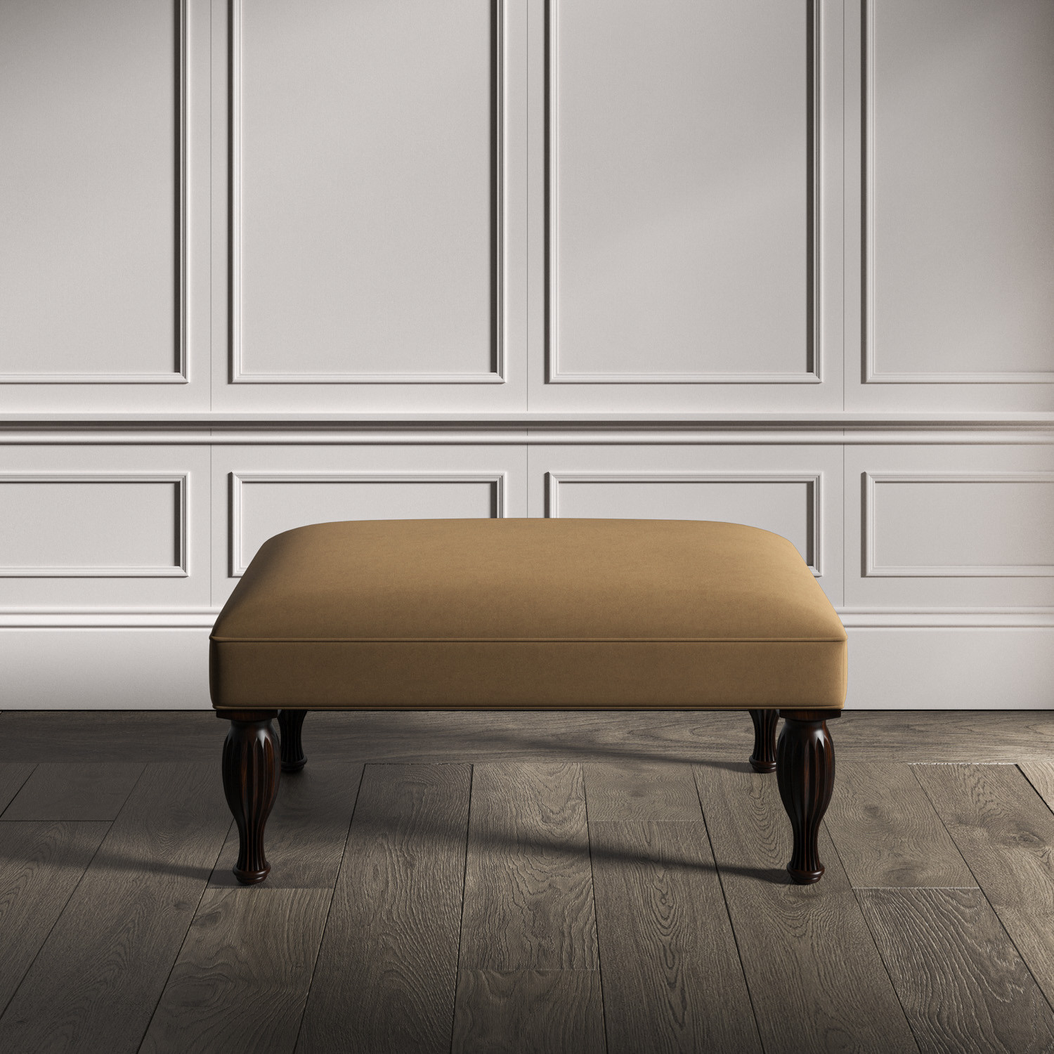 Mocha footstool shop