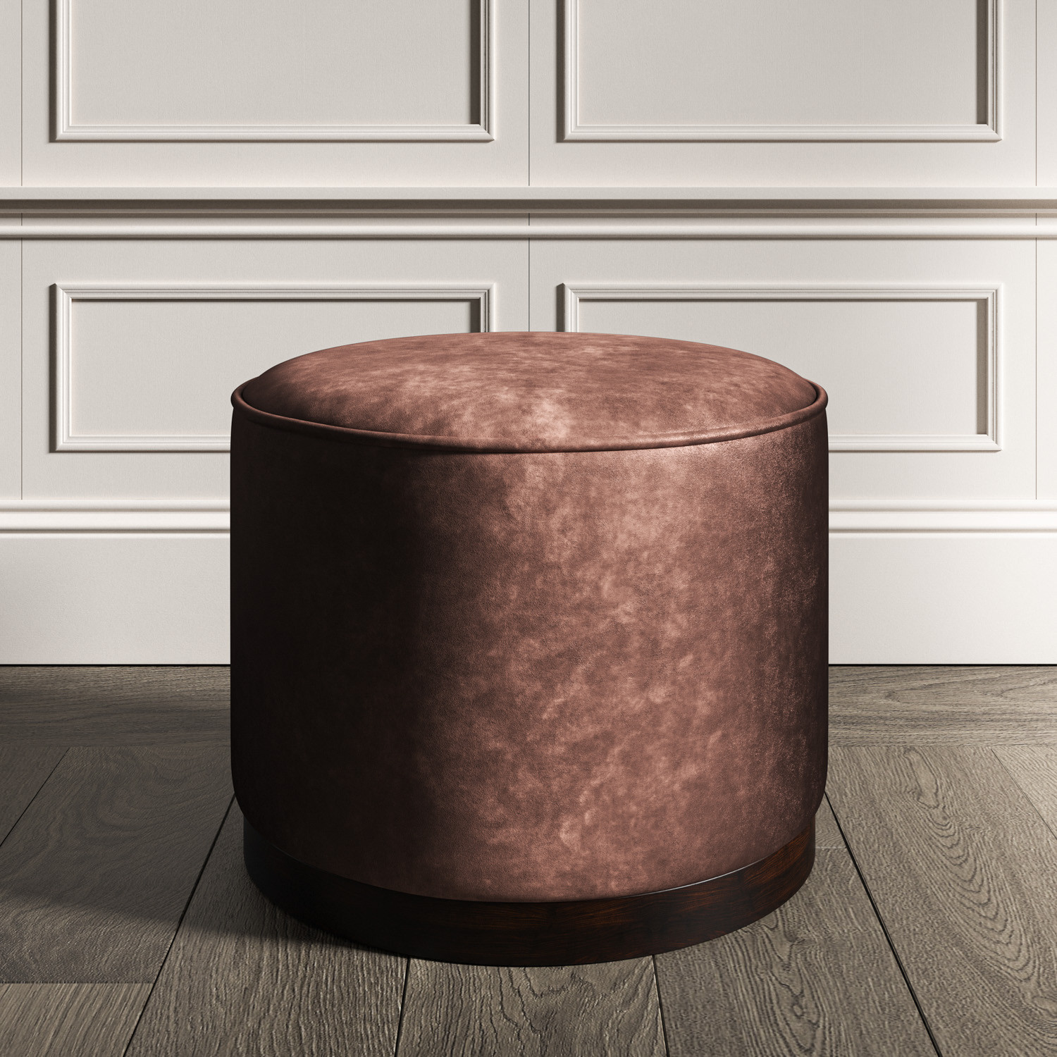 Chestnut ottoman store