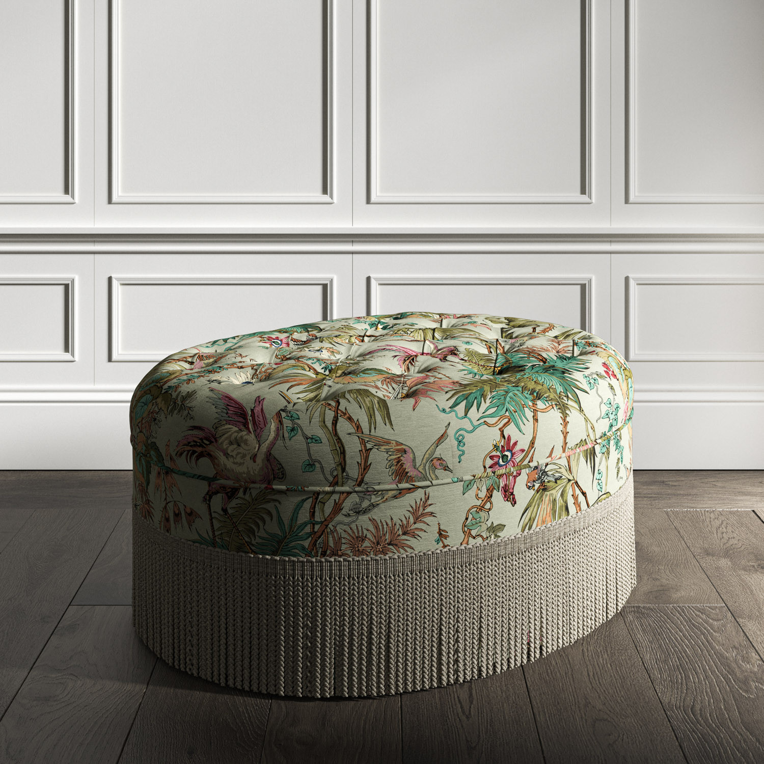 Sage ottoman store