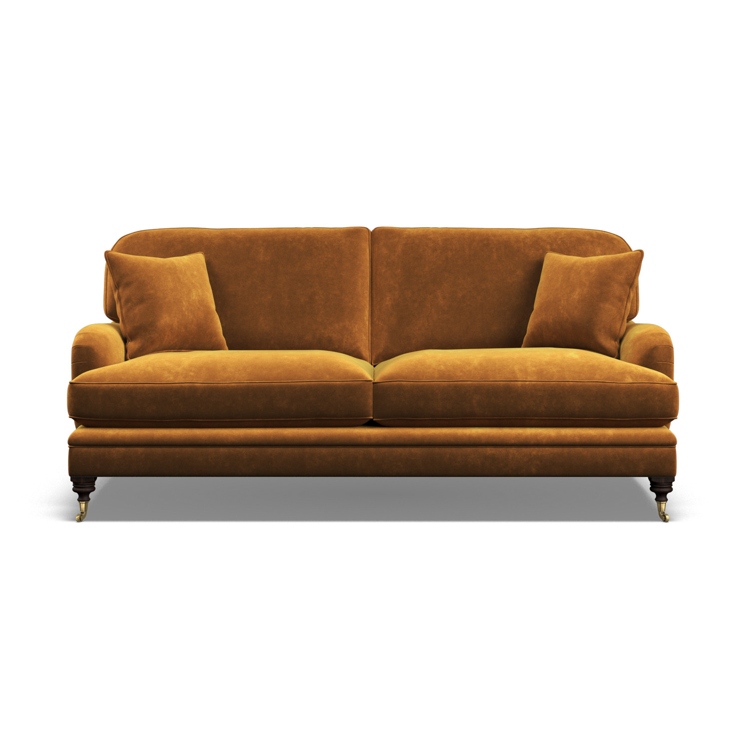 Amber velvet sofa store
