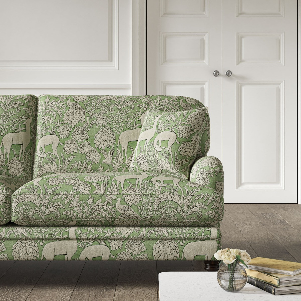 Warwick 3 Seat Sofa Balmoral Olive