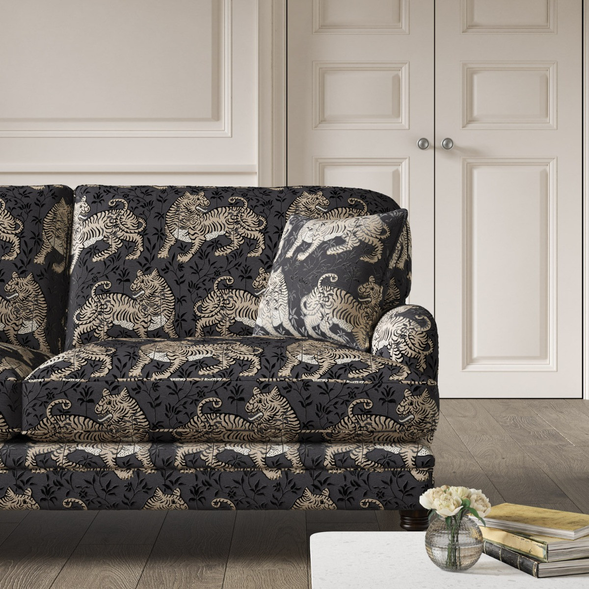 Warwick 2 Seat Sofa Bengal Charcoal