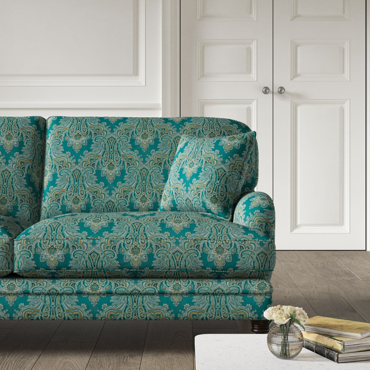 Warwick Large 2 Seat Sofa Kashmir Teal