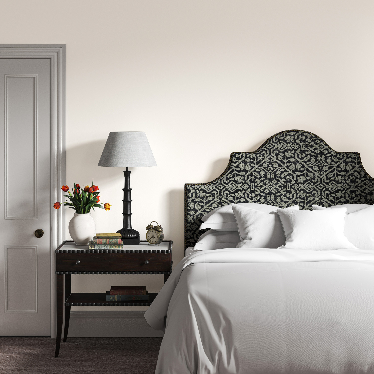 Charcoal headboard clearance